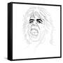 Mick Jagger-Logan Huxley-Framed Stretched Canvas