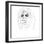 Mick Jagger-Logan Huxley-Framed Art Print