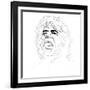 Mick Jagger-Logan Huxley-Framed Art Print