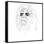 Mick Jagger-Logan Huxley-Framed Stretched Canvas