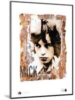 Mick with Mike-Gered Mankowitz-Mounted Art Print