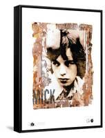 Mick with Mike-Gered Mankowitz-Framed Stretched Canvas
