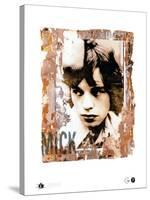 Mick with Mike-Gered Mankowitz-Stretched Canvas