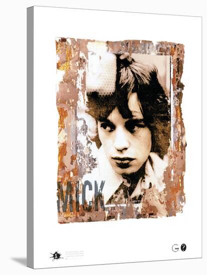 Mick with Mike-Gered Mankowitz-Stretched Canvas