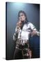 Mickael Jackson on Stage in Los Angeles in 1993-null-Stretched Canvas