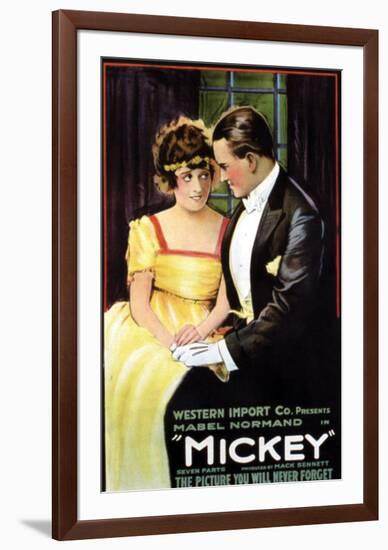 Mickey - 1918-null-Framed Giclee Print