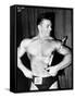 Mickey Hargitay, Who Has Just Won the Amateur Mr. Universe Contest in London, 1955-null-Framed Stretched Canvas