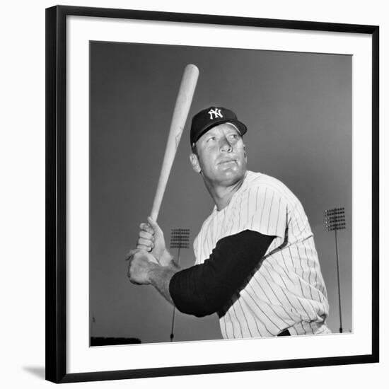 Mickey Mantle (1931-1995)-null-Framed Giclee Print