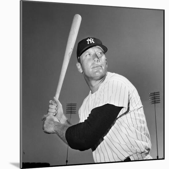 Mickey Mantle (1931-1995)-null-Mounted Giclee Print
