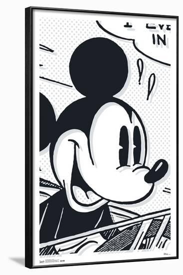 Mickey Mouse - Art Deco-null-Framed Poster