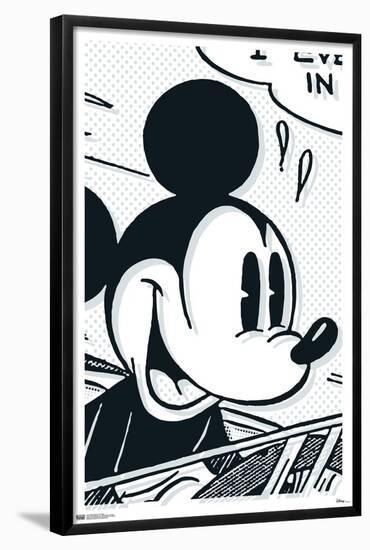 Mickey Mouse - Art Deco-Trends International-Framed Poster
