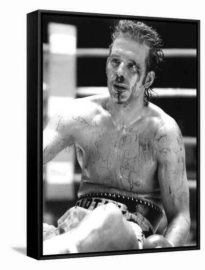 Mickey Rourke-null-Framed Stretched Canvas