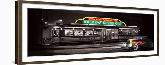 Mickey's Diner-Helen Flint-Framed Premium Giclee Print