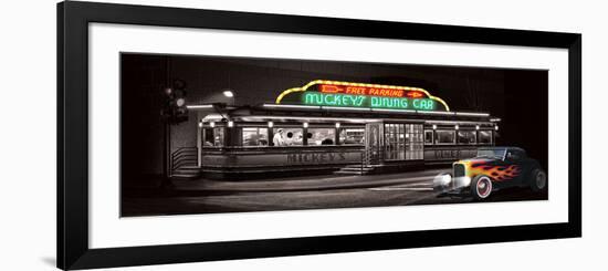 Mickey's Diner-Helen Flint-Framed Premium Giclee Print