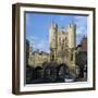 Micklegate Bar and City Wall, York, Yorkshire, England, United Kingdom, Europe-Roy Rainford-Framed Photographic Print