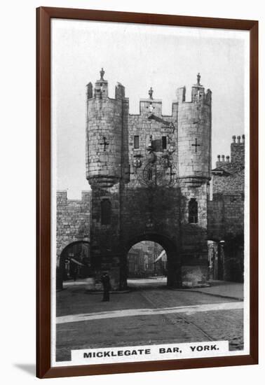 Micklegate Bar, York, C1920S-null-Framed Giclee Print