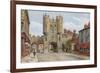 Micklegate Bar, York-Alfred Robert Quinton-Framed Giclee Print