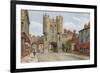 Micklegate Bar, York-Alfred Robert Quinton-Framed Giclee Print