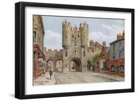 Micklegate Bar, York-Alfred Robert Quinton-Framed Giclee Print