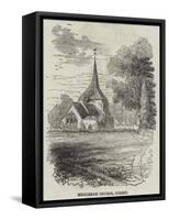 Mickleham Church, Surrey-null-Framed Stretched Canvas