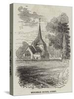 Mickleham Church, Surrey-null-Stretched Canvas