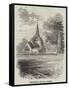 Mickleham Church, Surrey-null-Framed Stretched Canvas
