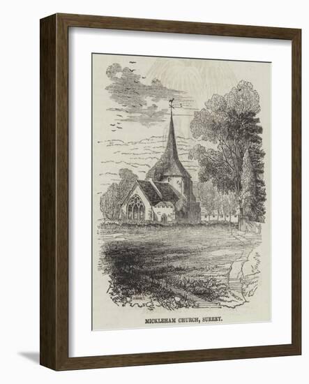 Mickleham Church, Surrey-null-Framed Giclee Print