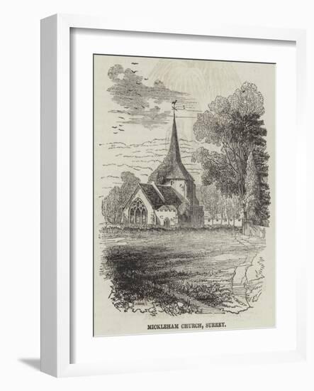 Mickleham Church, Surrey-null-Framed Giclee Print