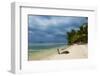 Micro Beach on Garapan, Saipan, Northern Marianas, Central Pacific, Pacific-Michael Runkel-Framed Photographic Print