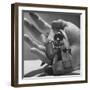 Micro Camera Resting in Palm of Hand-Andreas Feininger-Framed Photographic Print