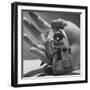 Micro Camera Resting in Palm of Hand-Andreas Feininger-Framed Photographic Print
