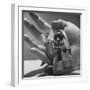 Micro Camera Resting in Palm of Hand-Andreas Feininger-Framed Photographic Print