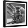 Micro Camera Resting in Palm of Hand-Andreas Feininger-Framed Photographic Print