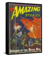 Micro-Men Invasion 1946-null-Framed Stretched Canvas