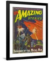 Micro-Men Invasion 1946-null-Framed Art Print