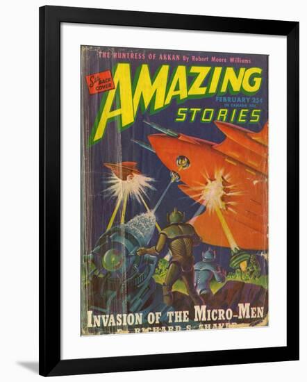 Micro-Men Invasion 1946-null-Framed Art Print