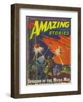 Micro-Men Invasion 1946-null-Framed Art Print