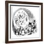 Microbiology Caricature, 19th Century-Science Photo Library-Framed Photographic Print