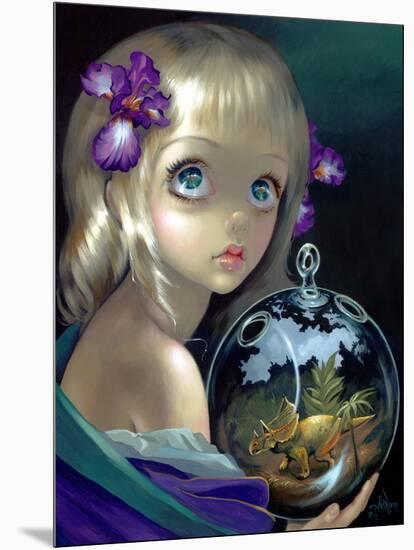 Microcosm: Triceratops-Jasmine Becket-Griffith-Mounted Art Print