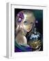 Microcosm: Triceratops-Jasmine Becket-Griffith-Framed Art Print