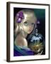 Microcosm: Triceratops-Jasmine Becket-Griffith-Framed Art Print