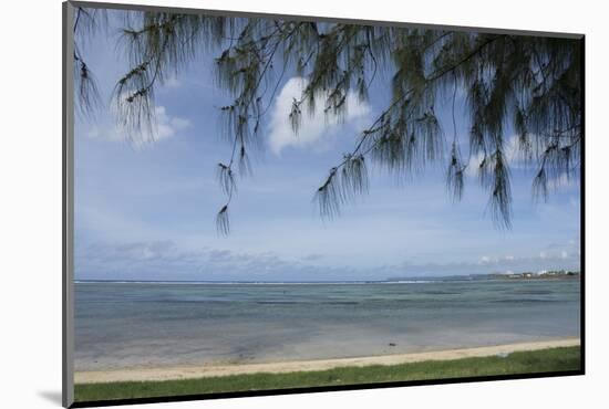 Micronesia, Mariana Islands, Guam, Hagatna. Philippine Sea and Beach-Cindy Miller Hopkins-Mounted Photographic Print