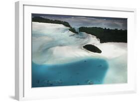 Micronesia, Palau, Ariel View of Rock Islands-Stuart Westmorland-Framed Photographic Print