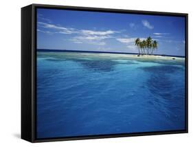 Micronesia, Tonowas, View of Idyllic Tropical Dublon Island-Stuart Westmorland-Framed Stretched Canvas