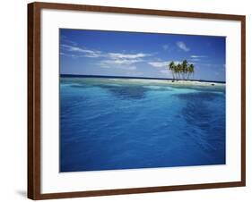 Micronesia, Tonowas, View of Idyllic Tropical Dublon Island-Stuart Westmorland-Framed Photographic Print