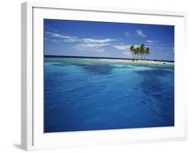 Micronesia, Tonowas, View of Idyllic Tropical Dublon Island-Stuart Westmorland-Framed Photographic Print