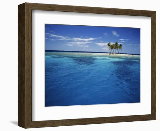 Micronesia, Tonowas, View of Idyllic Tropical Dublon Island-Stuart Westmorland-Framed Photographic Print