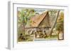 Micronesian Long House, Caroline Islands-null-Framed Giclee Print