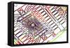 Microprocessor Chip, Artwork-PASIEKA-Framed Stretched Canvas