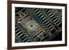 Microprocessor Chip, Artwork-PASIEKA-Framed Photographic Print